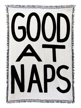 Calhoun & Co. Good At Naps Woven Throw Blanket